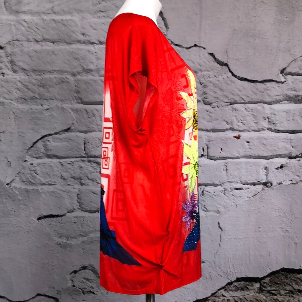 Portman Fashion Eiffel Tower Red shirt Small - Picture 2 of 8